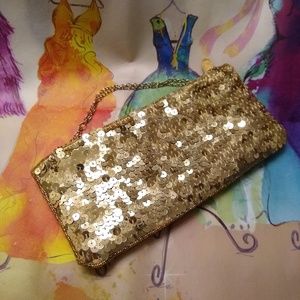 🧡New York & Co. mini-sequined bag